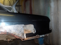 левое заднее крыло (или то что от него осталось)