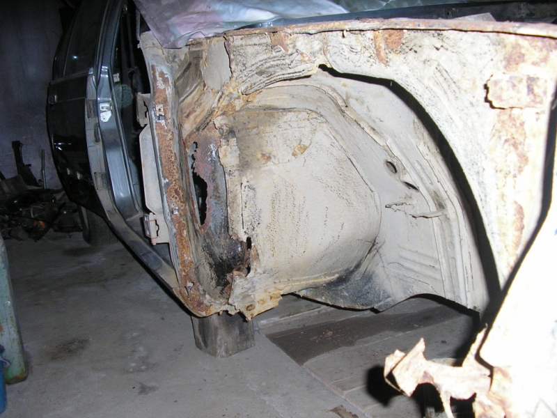 Так было с правой передней аркой