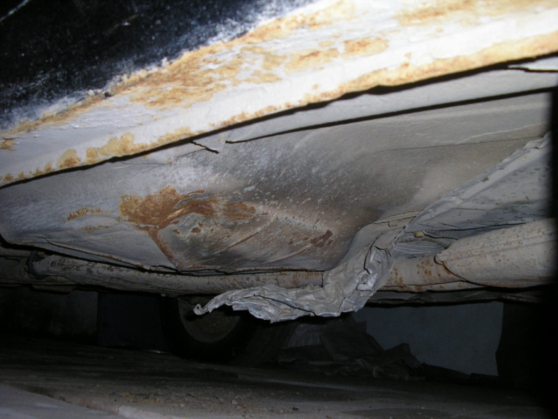 мятое днище