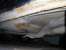 мятое днище