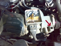 Расположение винта качества смеси-1