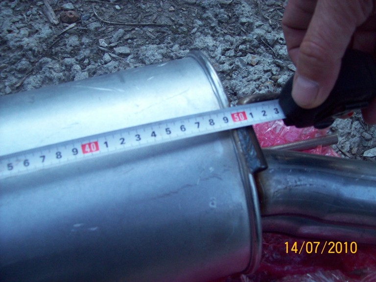 Глушитель от Опеля - Омега