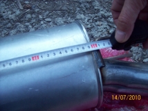 Глушитель от Опеля - Омега