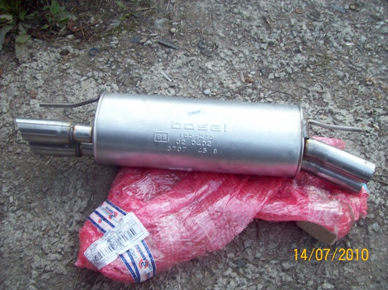 Глушитель от Опеля - Омега