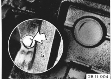 сливная пробка на блоке