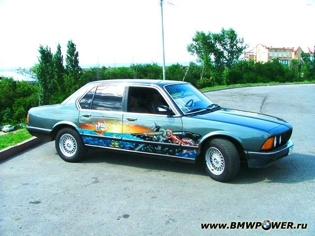 Аэрография на Е23