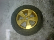 Перекрасил диски Субарю 3