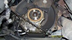 Сальник коленвал задний