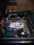 Моторный отсек после восстановления