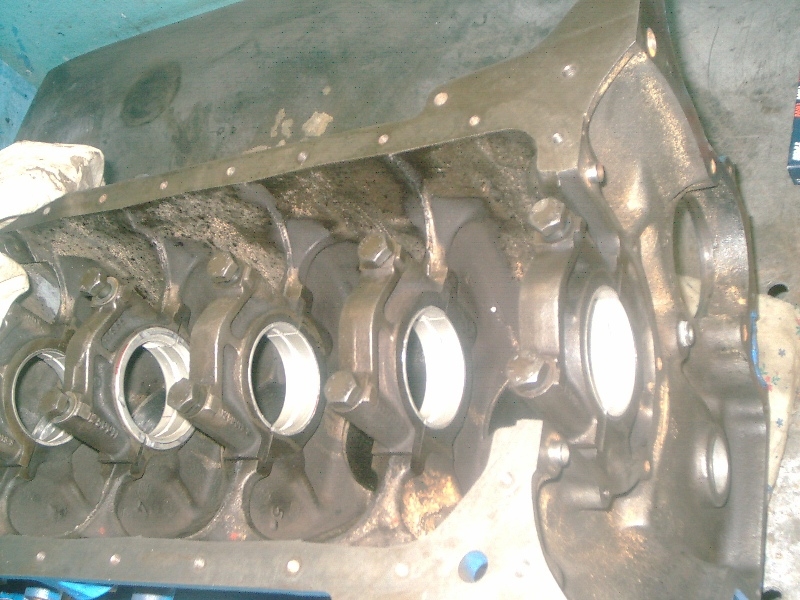 Сбор ОТТО-мотора)) оригинальные вкладыши BMW на своих местах